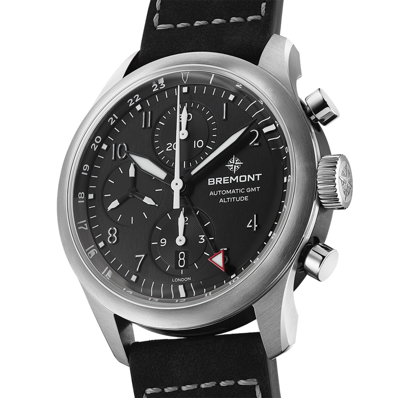 Bremont Altitude Automatic Chronograph Black Stainless Steel 42MM