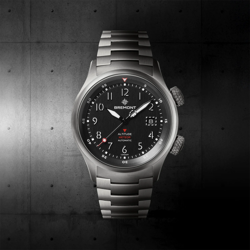 Bremont Altitude MB Automatic Men's 42MM Watch ALT42-MT-TI-BKOR-B