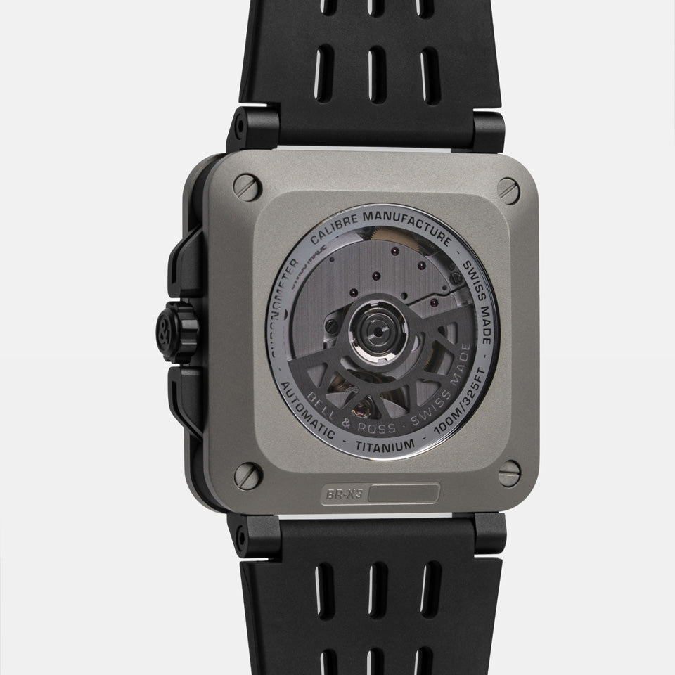 Bell & Ross BR-X3 Automatic Chronograph 41mm Watch BRX3R-BL-TI/SRB