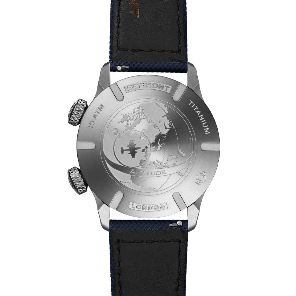 Bremont Altitude MB Meteor Automatic GMT 42mm Watch ALT42-MT-W-TI-BL-L-S
