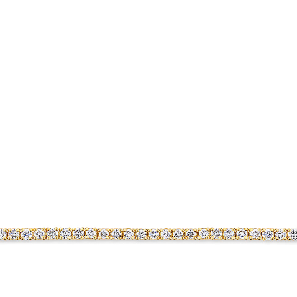 2.00 Carat Diamond Tennis Bracelet in 18ct Yellow Gold