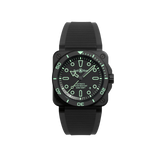 Bell & Ross BR-03 Automatic Men's 42mm Watch BR03A-D-OL-CE/SRB