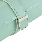 WOLF X LIBERTY Julia Interior Print Triple Watch Roll Sage Green