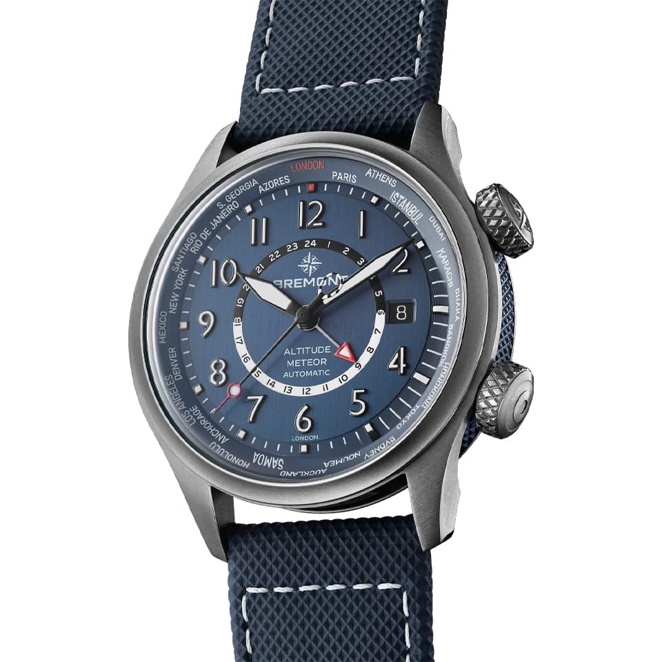 Bremont Altitude MB Meteor Automatic GMT 42mm Watch ALT42-MT-W-TI-BL-L-S