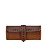 WOLF Brogue Triple Watch Roll