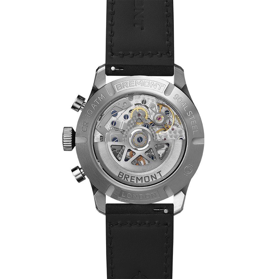 Bremont Altitude Automatic Chronograph 42mm Watch ALT42-CHR-G-SS-BK-LS