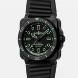 Bell & Ross BR-03 Automatic Men's 42mm Watch BR03A-D-OL-CE/SRB