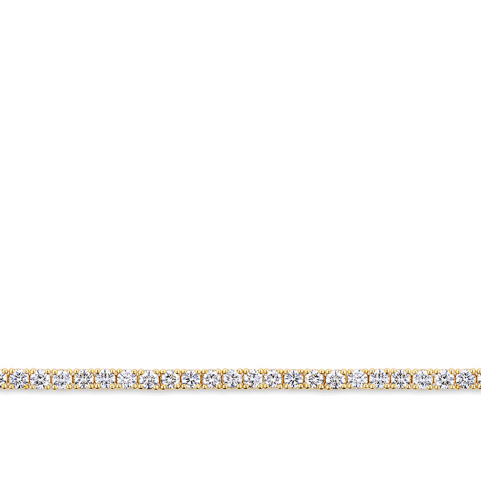 3.00 Carat Diamond Tennis Bracelet in 18ct Yellow Gold