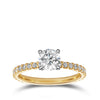 0.75ct Round Brilliant Cut Diamond Engagement Ring - Quintessential