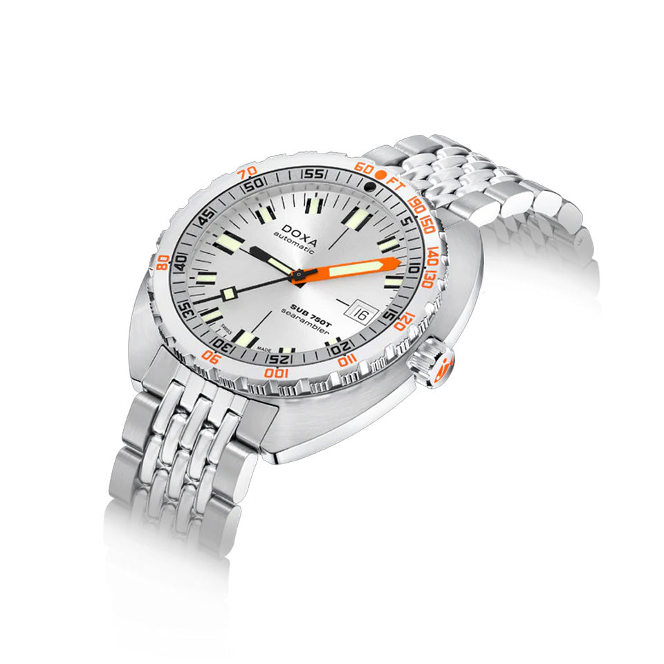 Doxa Sub 750T Automatic 45mm Watch 825.10.021.10