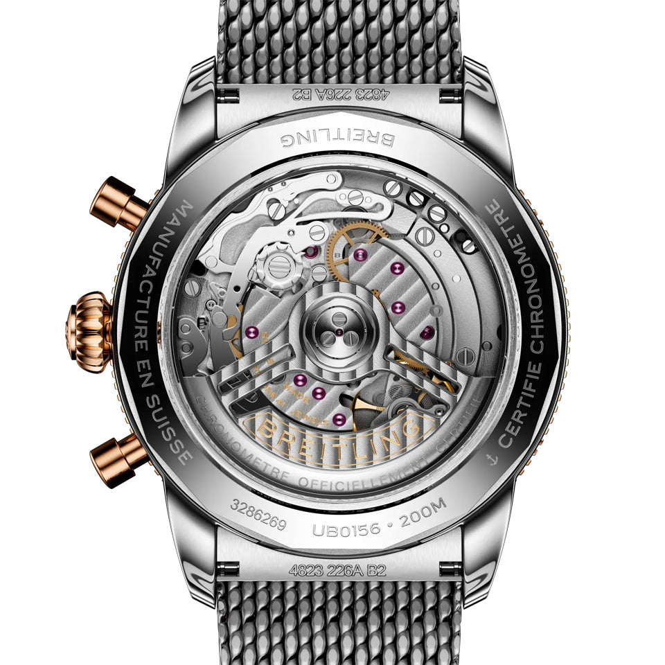 Breitling Superocean Heritage Automatic Chronograph 42mm Watch UB0156H11B1A1