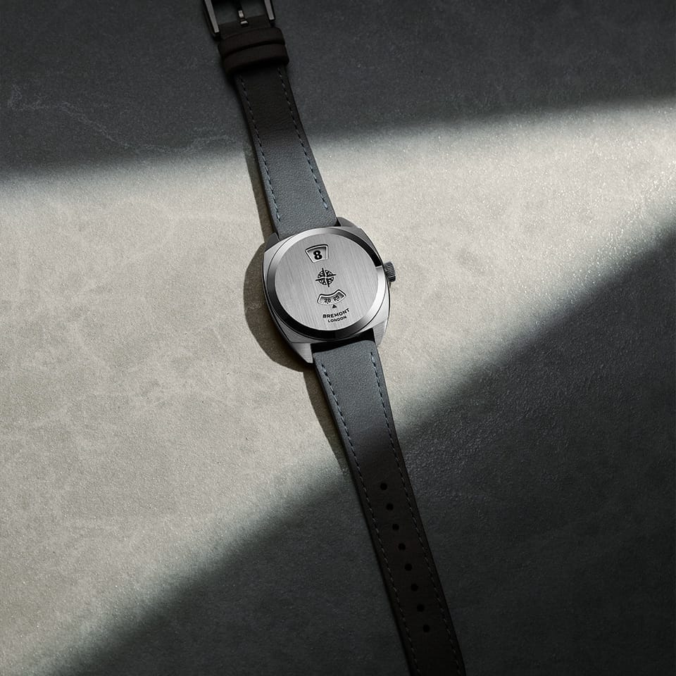 Bremont Terra Nova Automatic Jumping Hour 35mm Watch TN35-JH-SS-CC-L-S