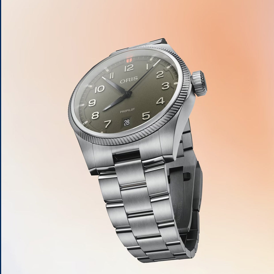 Oris ProPilot Date Automatic 41mm Watch 733 7805 4167MB