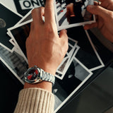 Bremont Terra Nova Automatic Jumping Hour 35mm Watch TN35-JH-SS-BG-B