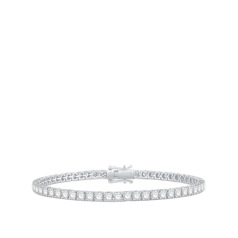 5.00 Carat Diamond Tennis Bracelet in 18ct White Gold
