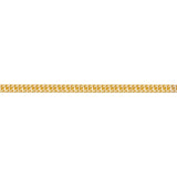 Double Curb Link Chain in 18ct Yellow Gold