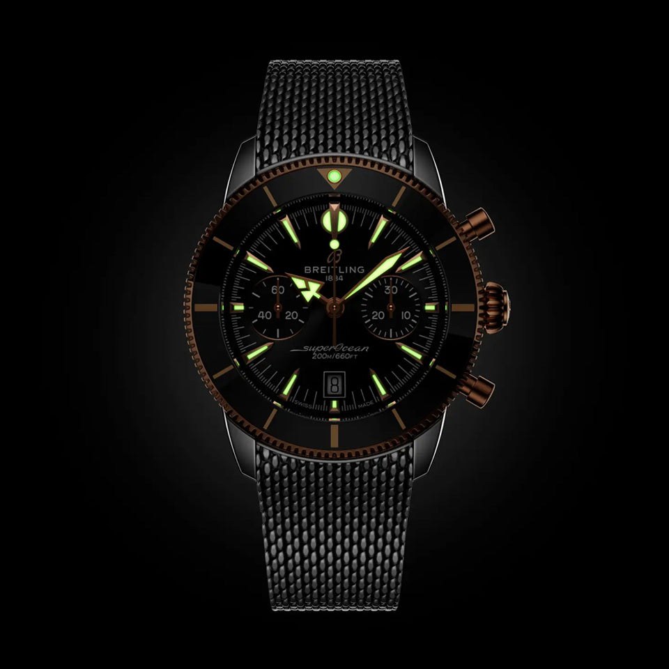 Breitling Superocean Heritage Automatic Chronograph 42mm Watch UB0156H11B1A1