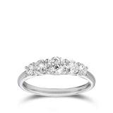 5-Stone 1.00ct Diamond Engagement Ring - Hardy Brothers Jewellers