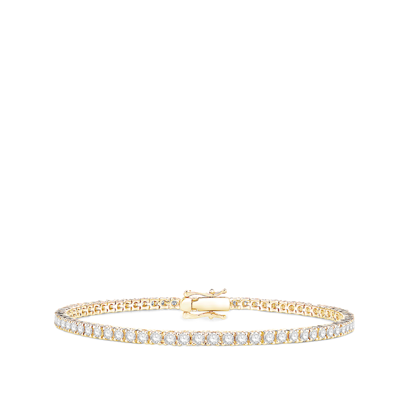 3.00 Carat Diamond Tennis Bracelet in 18ct Yellow Gold