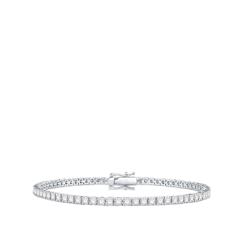3.00 Carat Diamond Tennis Bracelet in 18ct White Gold