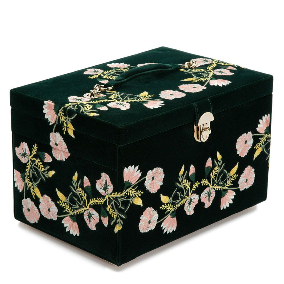 Wolf Large Zoe Jewellery Box 393012