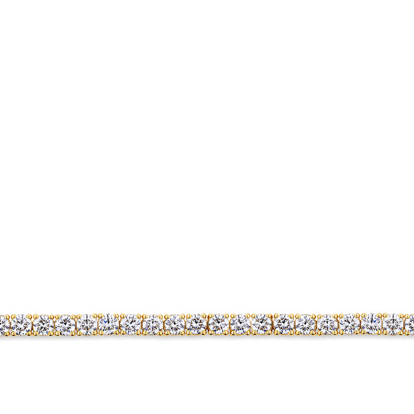 5.00 Carat Diamond Tennis Bracelet in 18ct Yellow Gold