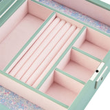 WOLF X LIBERTY Julia Interior Print Medium Jewellery Box Sage Green