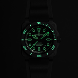 Bell & Ross BR-03 Automatic Men's 42mm Watch BR03A-D-OL-CE/SRB