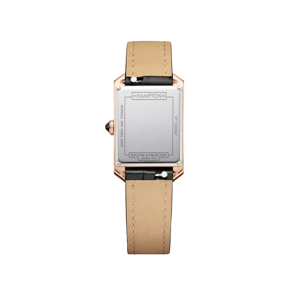 Baume & Mercier Hampton Quartz 35 x 22mm Watch M0A10752