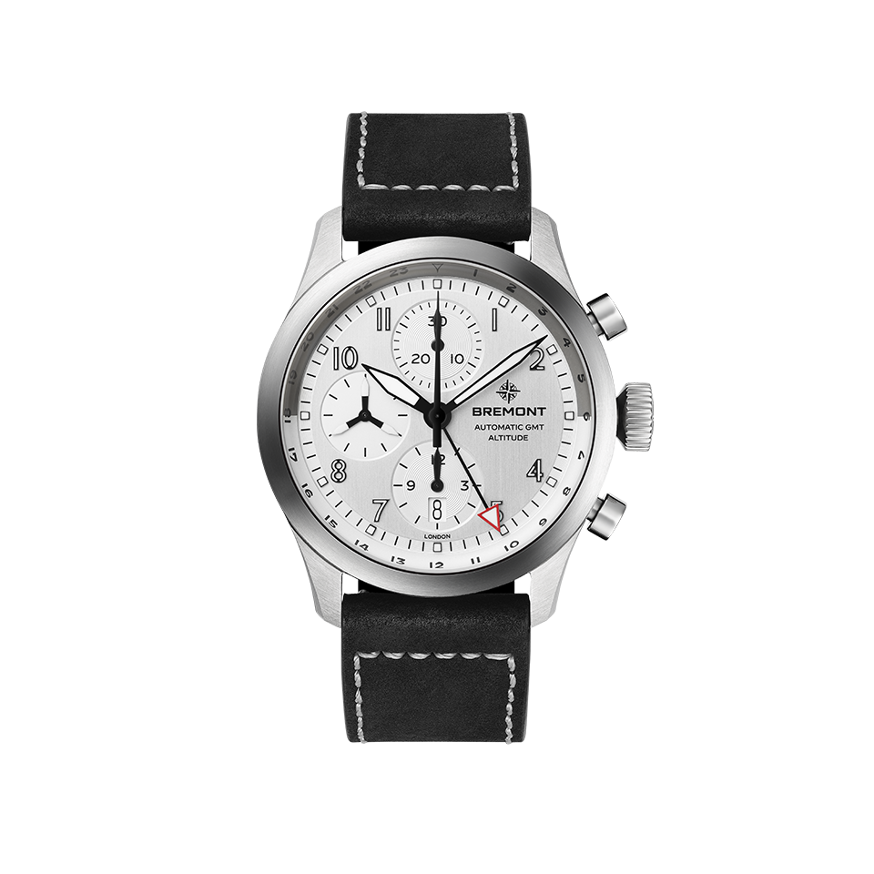 Bremont Altitude Automatic Chronograph 42mm Watch ALT42-CHR-G-SS-SI-LS