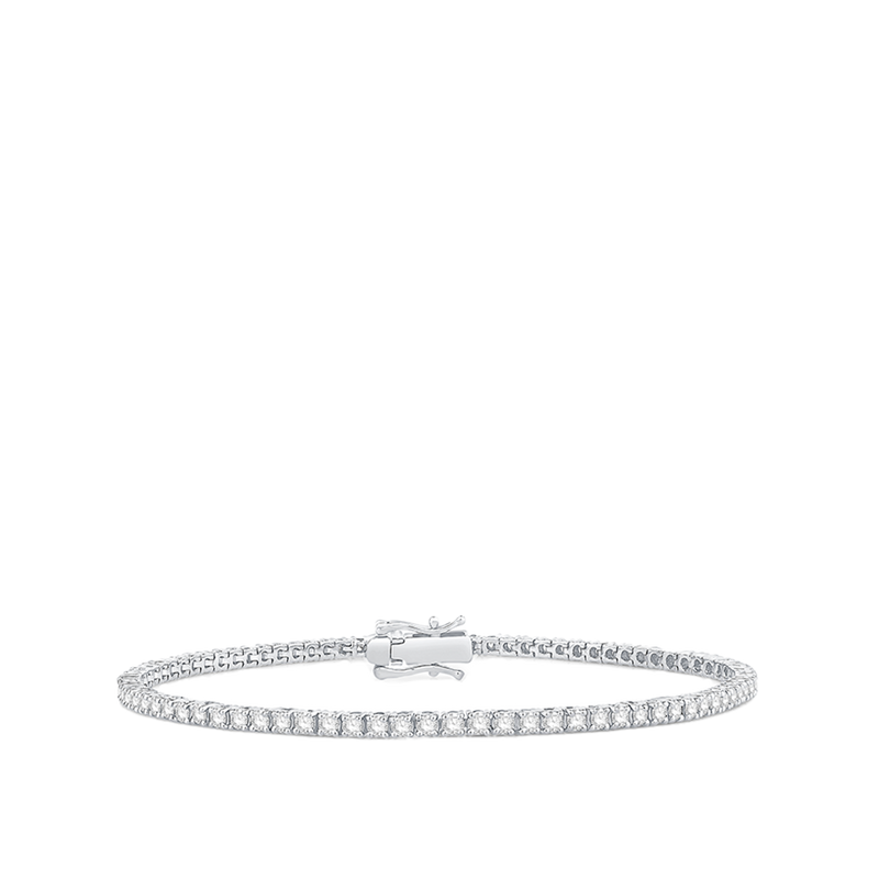 2.00 Carat Diamond Tennis Bracelet in 18ct White Gold