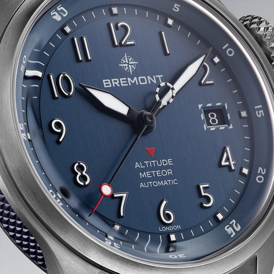 Bremont Altitude Automatic 42mm Watch ALT42-MT-TI-BLBL-N-S