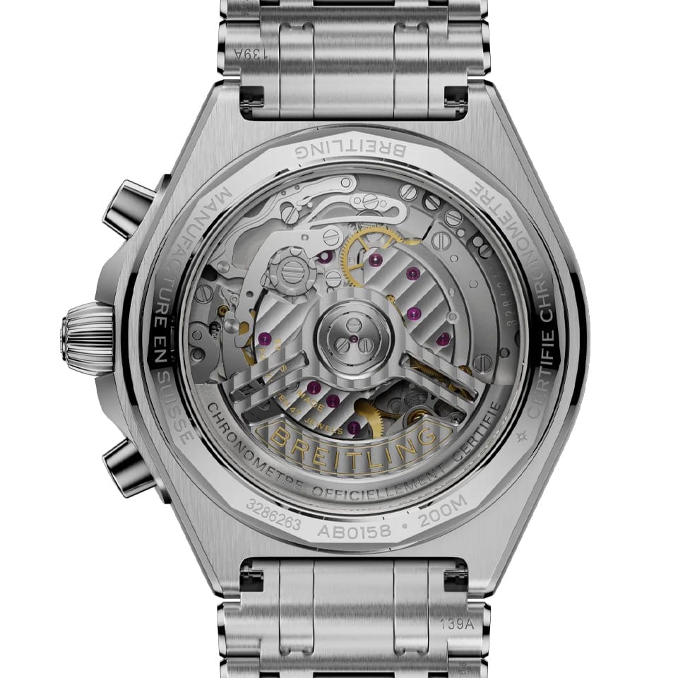 Breitling Chronomat B01 Automatic Chronograph 42mm Watch AB0158101L1A1