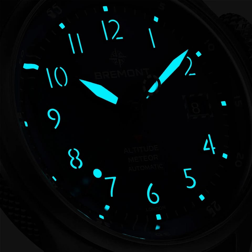 Bremont Altitude Automatic 42mm Watch ALT42-MT-TI-BLBL-N-S
