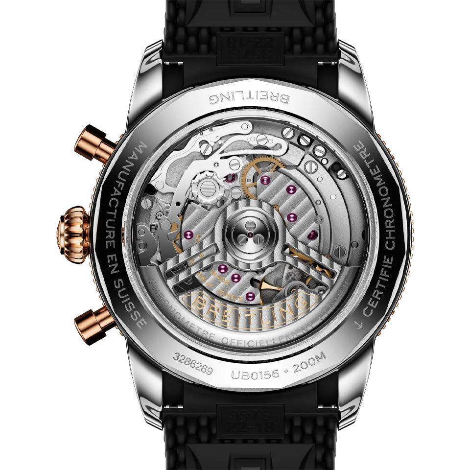 Breitling Superocean Heritage Automatic Chronograph 42mm Watch UB0156H11B1S1