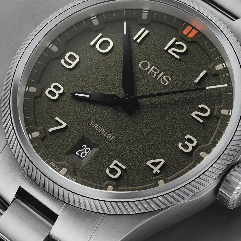 Oris ProPilot Date Automatic 41mm Watch 733 7805 4167MB
