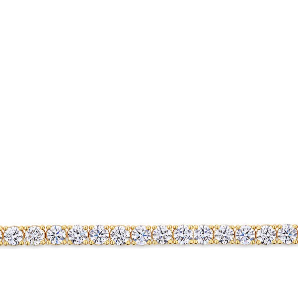 9.00 Carat Diamond Tennis Bracelet in 18ct Yellow Gold