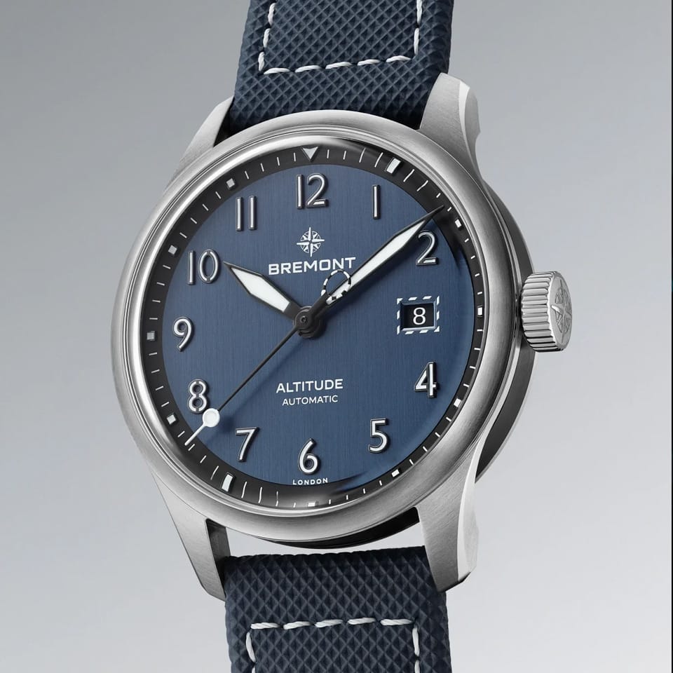 Bremont Altitude Automatic 39mm Watch ALT39-DT-SS-BL-L-S