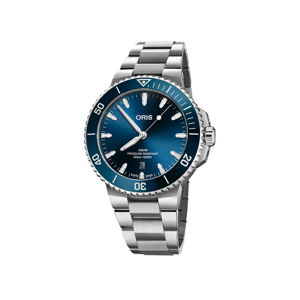 Oris Aquis Date Automatic 41.50mm Watch 733 7787 4135MB