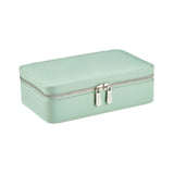 WOLF X LIBERTY Julia Interior Print Medium Jewellery Zip Case Sage Green