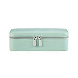 WOLF X LIBERTY Julia Interior Print Medium Jewellery Zip Case Sage Green