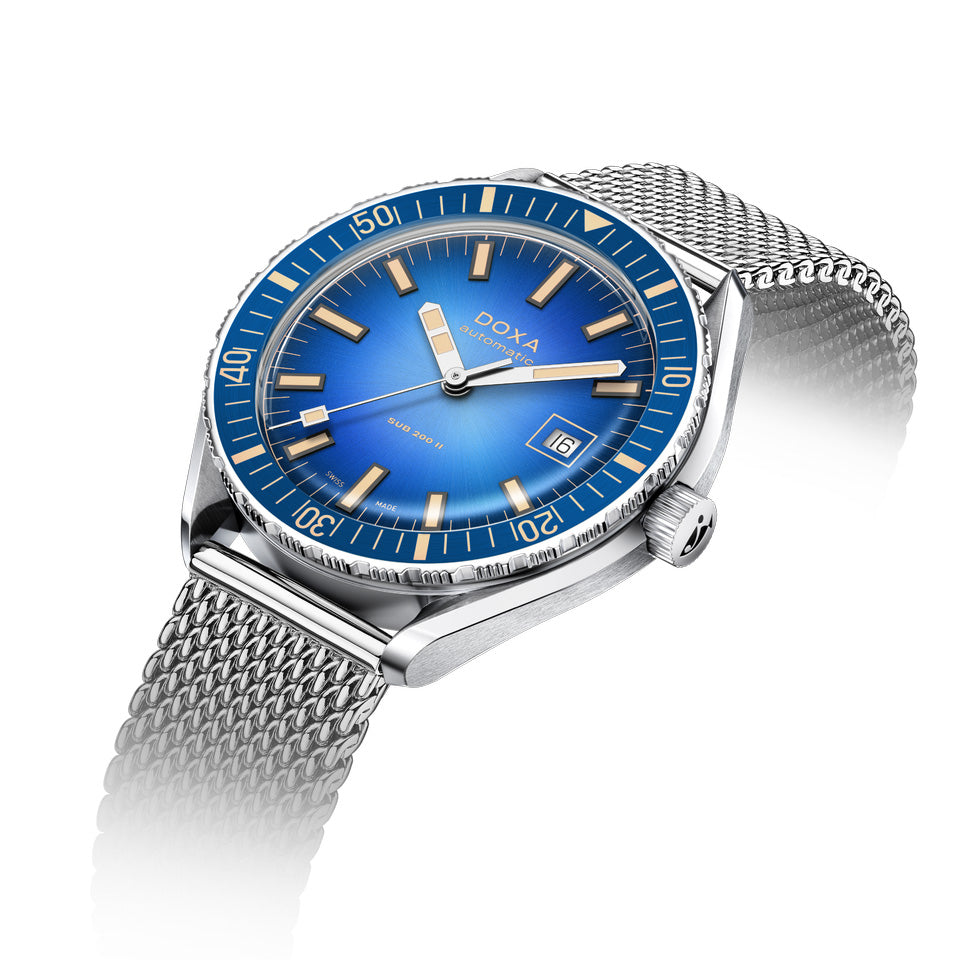 DOXA SUB 200 II Automatic 44mm Watch 795.10.201.10