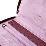WOLF X LIBERTY Ianthe Large Jewellery Portfolio Burgundy