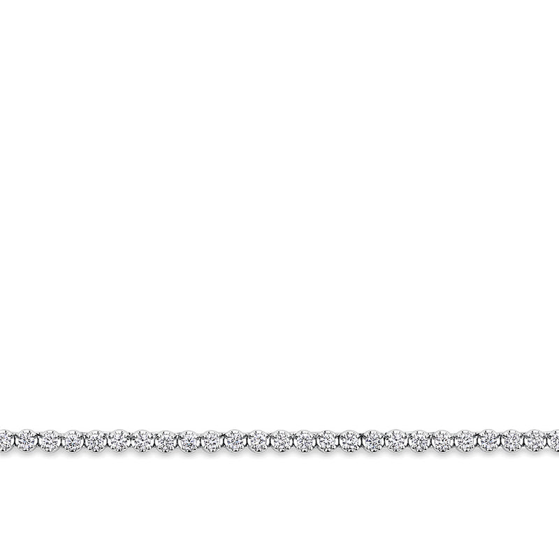 3.00 Carat Diamond Tennis Necklace in 18ct White Gold
