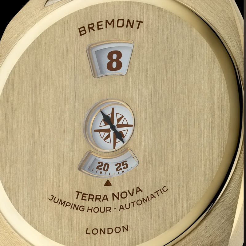 Bremont Terra Nova Jumping Hour Watch TN38-JH-BZ-CC-B