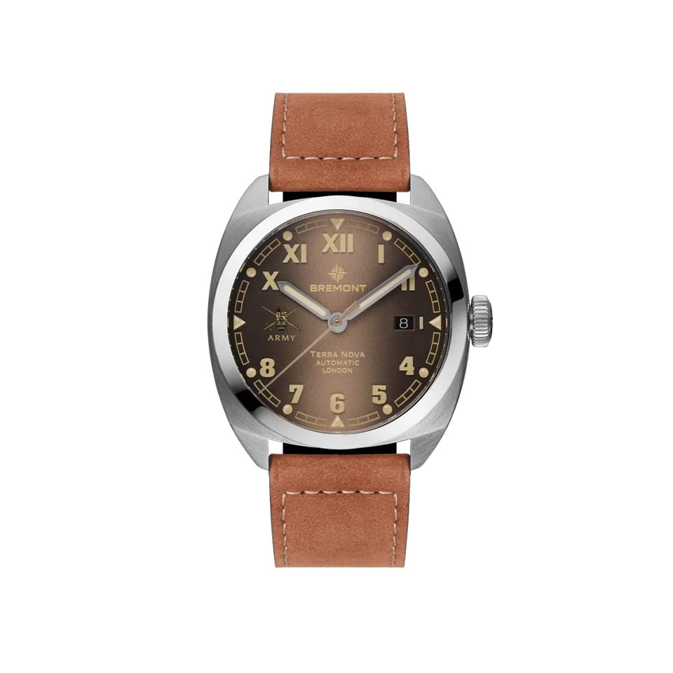 Bremont Terra Nova Automatic 40.50mm Watch TN40-DT-SS-HMAF-L-S