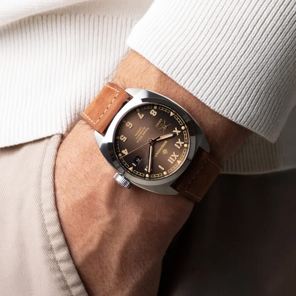 Bremont Terra Nova Automatic 40.50mm Watch TN40-DT-SS-HMAF-L-S