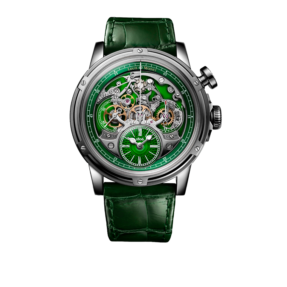 Louis Moinet Memoris Superlight Green 46.00MM