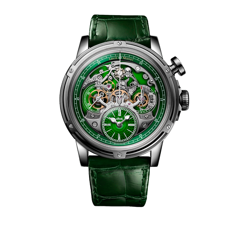 Louis Moinet Memoris Superlight Green 46.00MM Louis Moinet