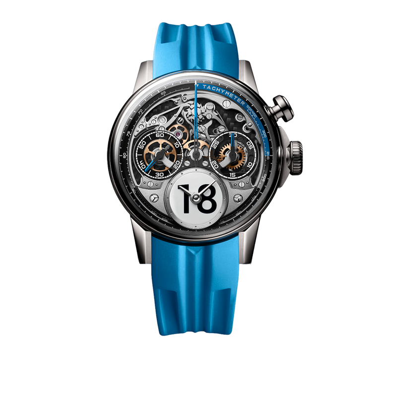 Louis Moinet Time To Race Bleu de France 40.70MM Louis Moinet